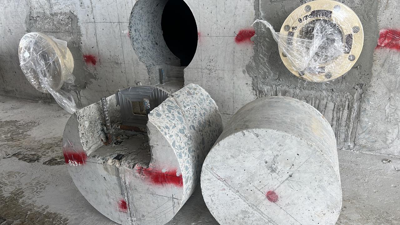 Perforaciones en Muros de Hormigón